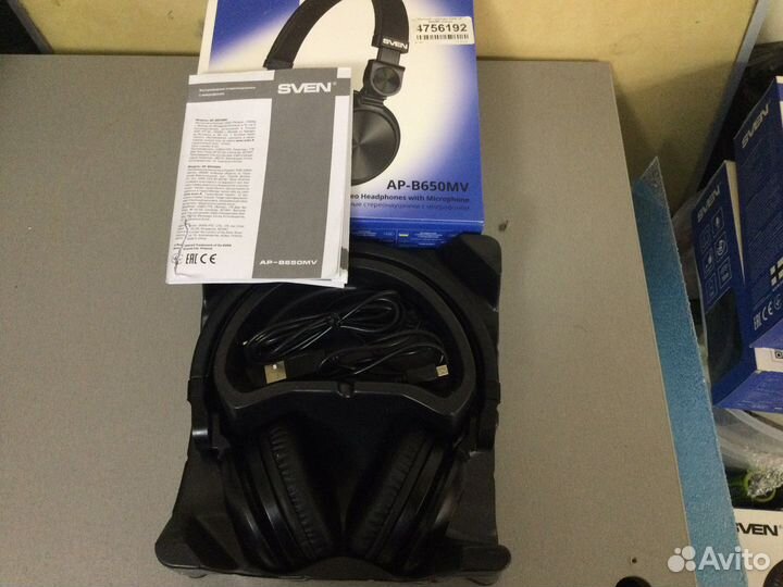 Наушники sven беспроводные и игровые с продоводом