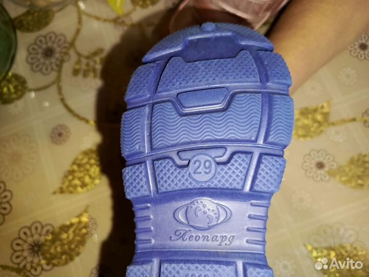 Сапоги для девочки