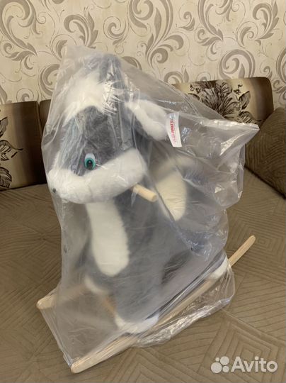 Детская лошадка качалка