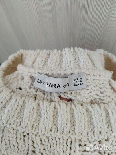 Свитер/джемпер ажурный Zara Kint s/m