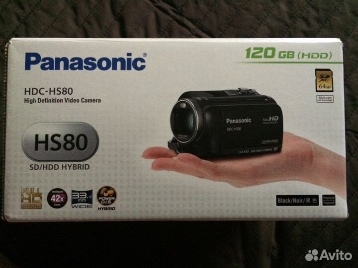 Видеокамера Panasonic HDC-NS80