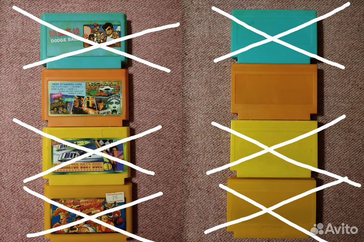 Картриджи для dendy 8 bit (часть 3)