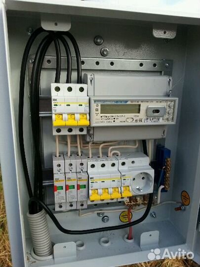 Электрик Подключить электричество Установка опор