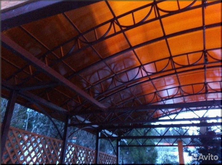 Навес под ключ