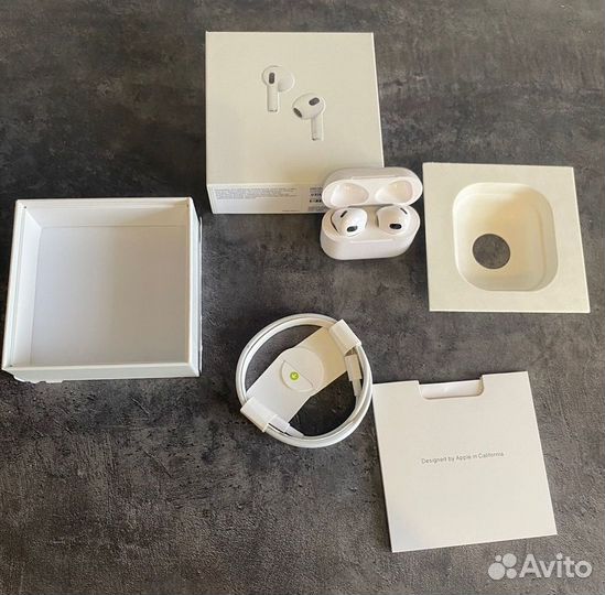 Беспроводные наушники apple airpods 3