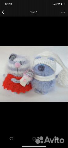 Вязаный котенок