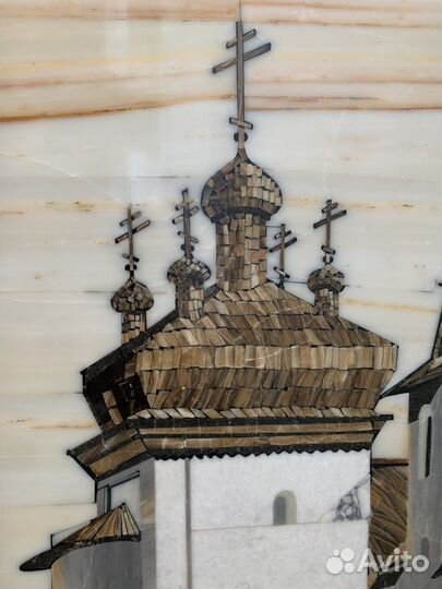 Картина из камней, монастырские мастера