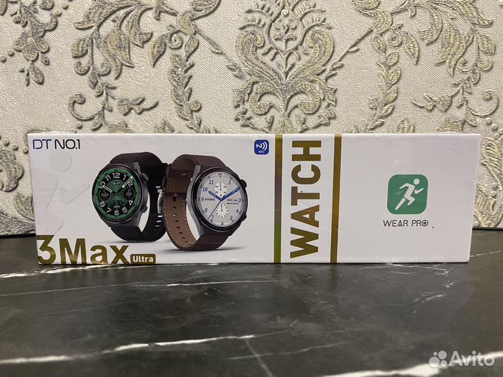 Смарт-часы DT3 Max Ultra/3 ремешка