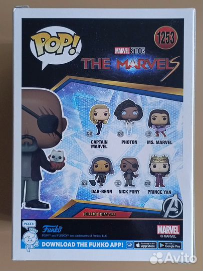 Funko POP Movies Marvels: Nick Fury (1253)