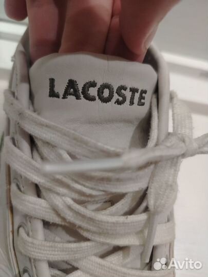 Кеды lacoste