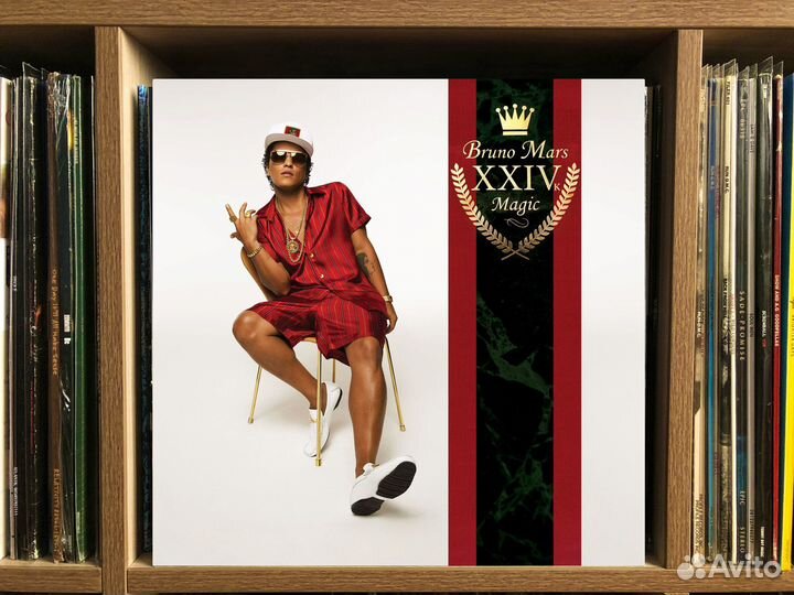 Bruno Mars - 24K Magic пластинка LP