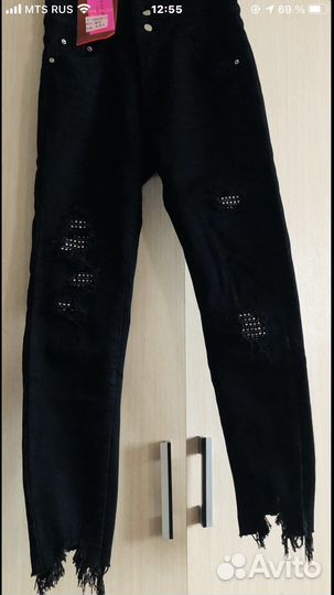 Джинсы утепленные