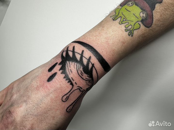 Тату, миниатюры, акварель