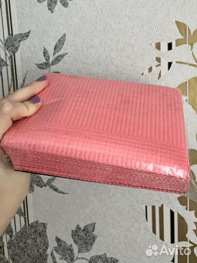 Салфетки косметические непромокаемые