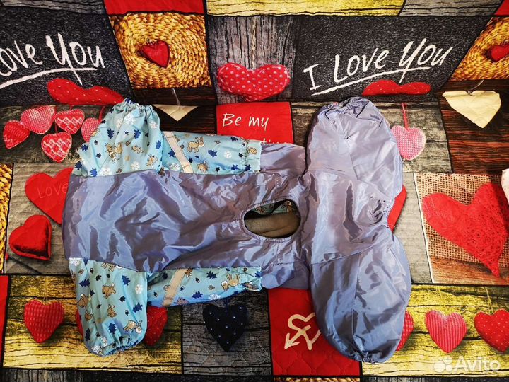 Комбинезон для собак зима