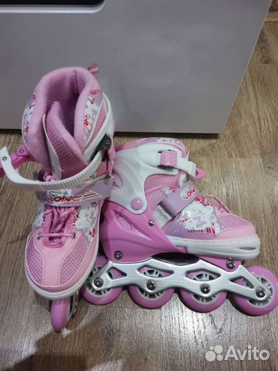 Ролики+коньки 2в1