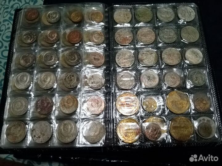 Альбом с монетами СССР цена за всё