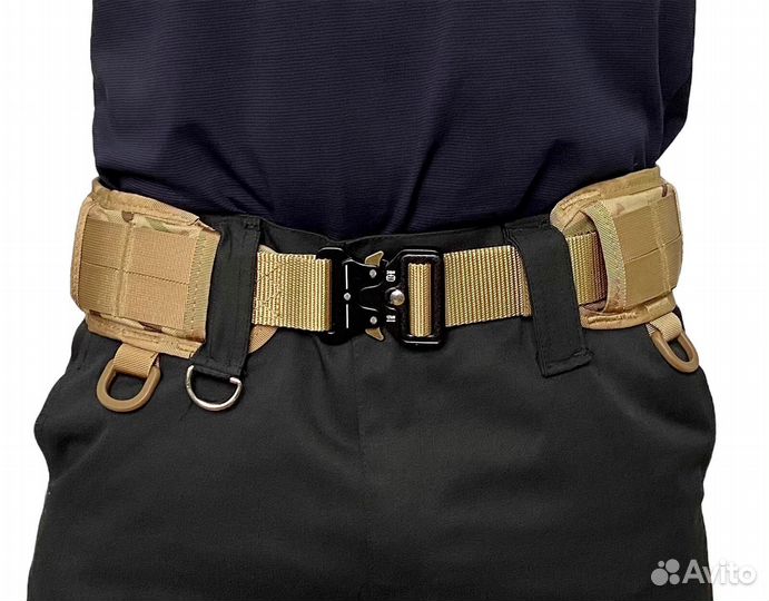 Боевой разгрузочный пояс с пряжкой кобра