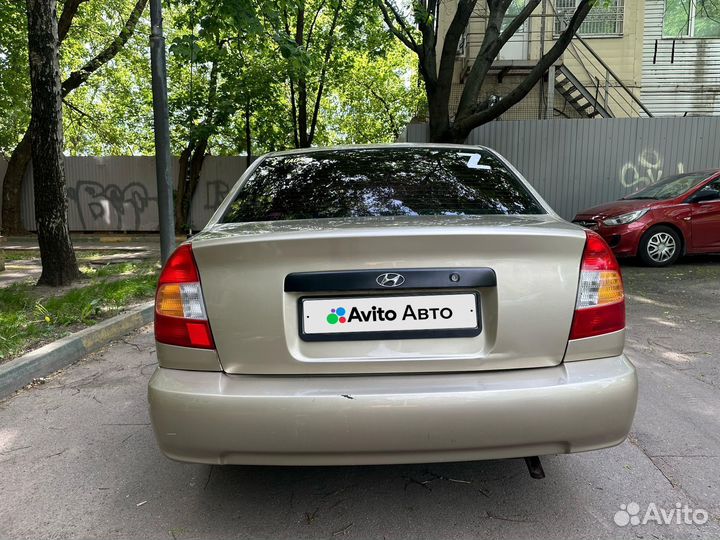 Hyundai Accent 1.5 МТ, 2006, 184 000 км