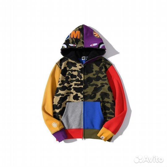 Худи Bape multicoloured