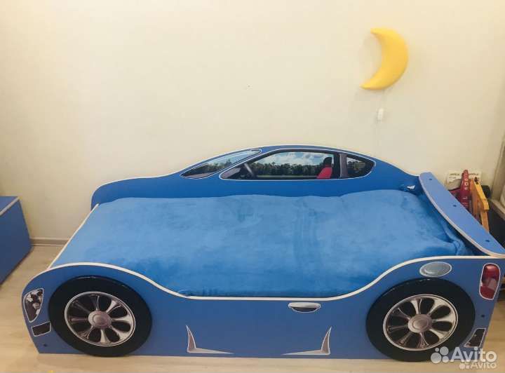 Кровать машина + матрас