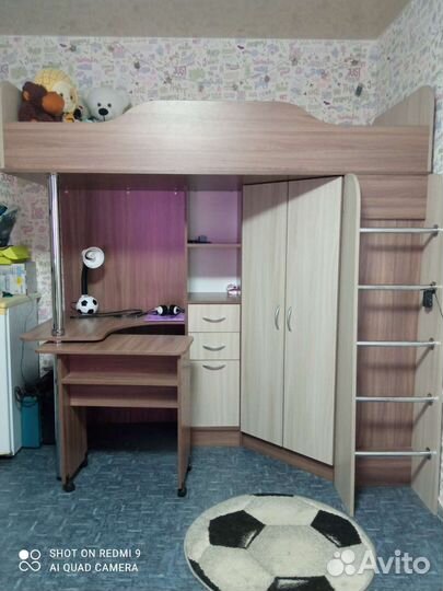 Кровать чердак