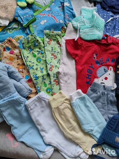 Пакет одежды для мальчика с 0 до 9мес