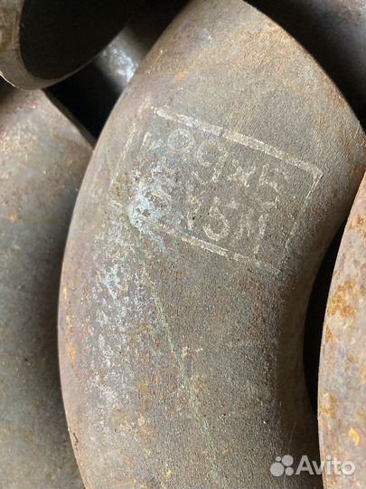 Отводы б/ш 90гр 76,89,159,219 1,5Ду ст.15Х5М