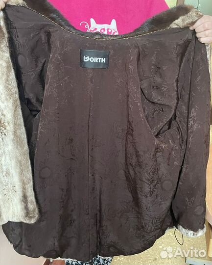 Шуба норковая короткая