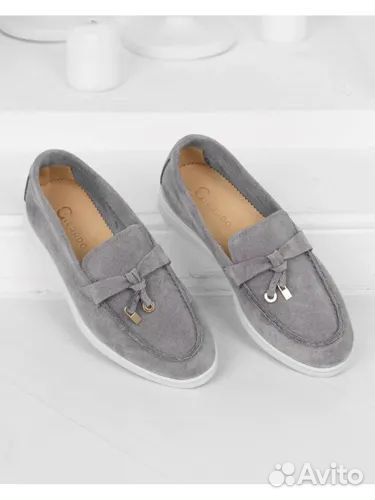 Туфли лоферы женские на платформе