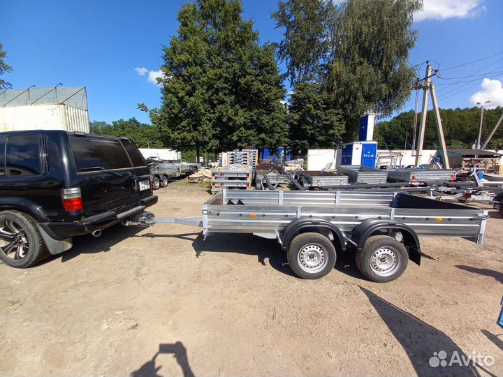 Прицеп мзса 817732.022 двухосный, оцинкован