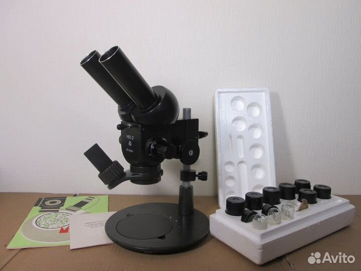 Микроскоп Мбс-2 с объективом 160 мм