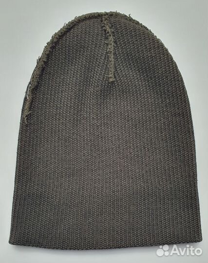 Шапка мужская тёмно-зелёная