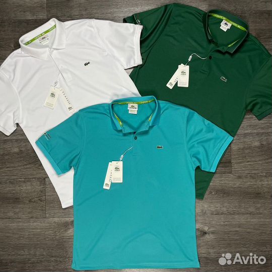Polo lacoste мужское