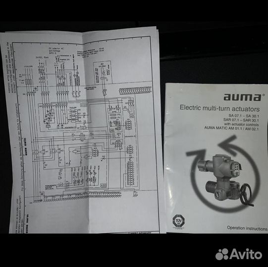 Auma AM 01.1-L, 24V DC, IP67