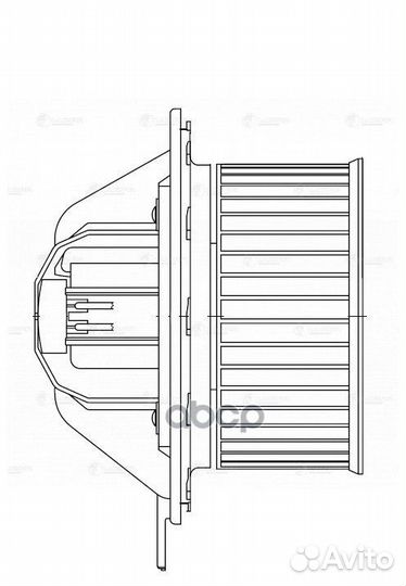 Э/вентилятор отоп. для а/м BMW 3 (E90) (05) /X3