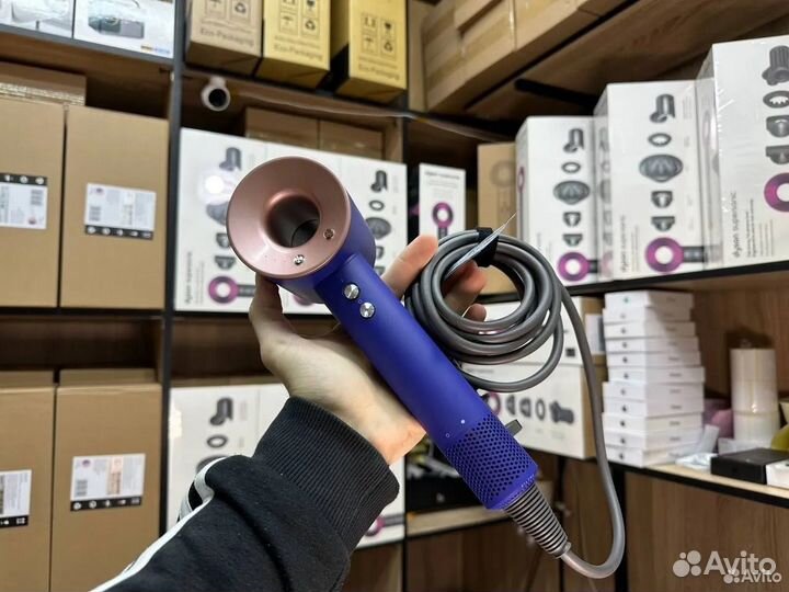 Фен Dyson HD10 (New Vinca Blue )