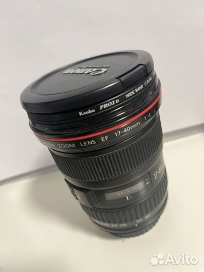 Объектив Canon EF 17-40mm f/4L USM