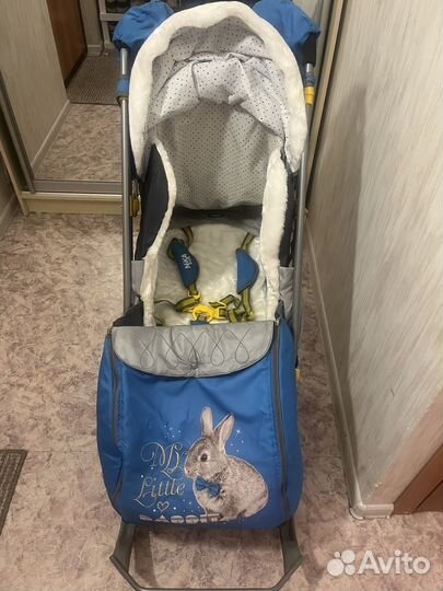 Коляска санки