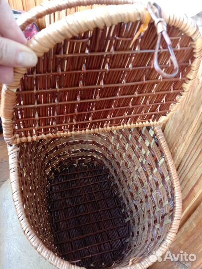 Корзина плетеная, ротанг