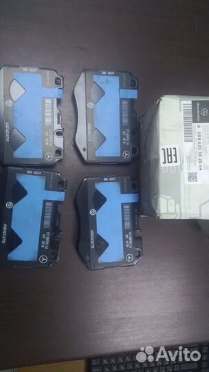 Тормозные колодки передние mercedes