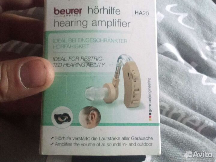Слуховой аппарат beurer