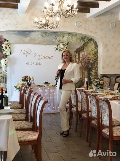 Ведущая.Тамада на свадьбу, юбилей, мероприятия +DJ