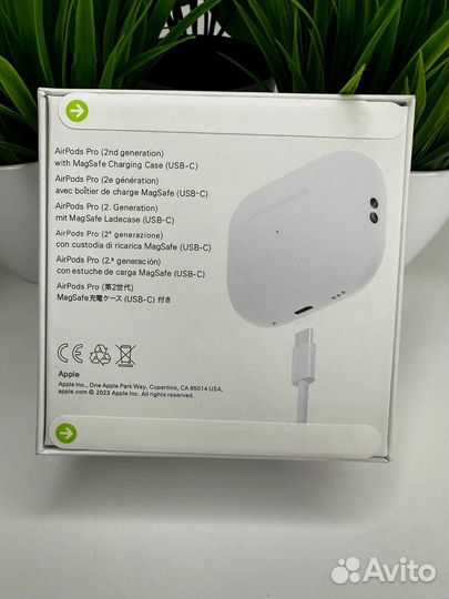 Airpods pro 2 type c шумоподавлением