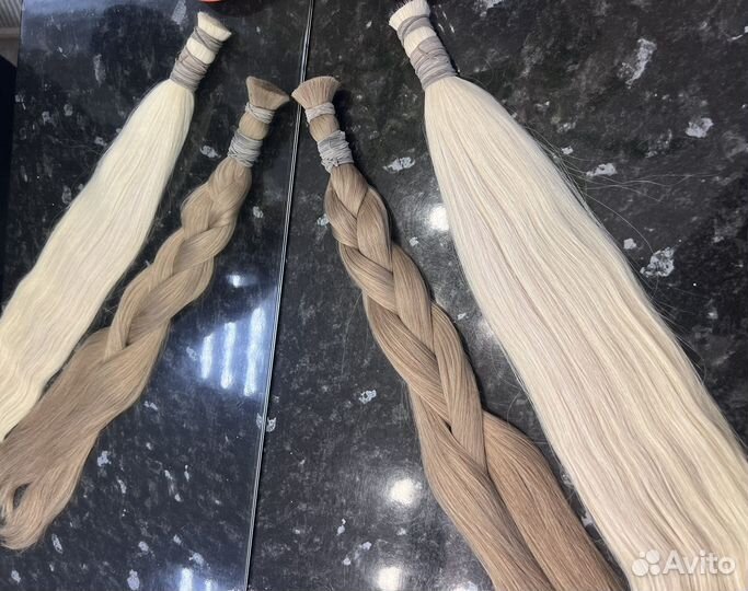 Волосы для наращивания русые