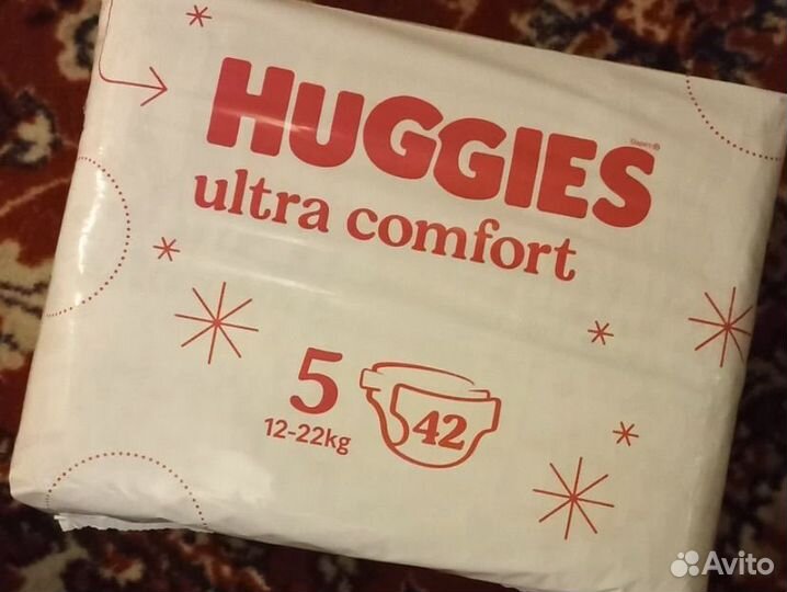 Подгузники huggies 5