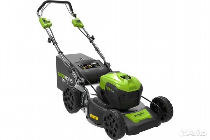 Бесщеточная самоходная аккумуляторная газонокосилк