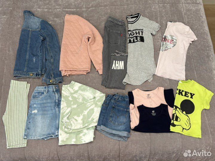 Пакет вещей на девочку рост 134 140 146