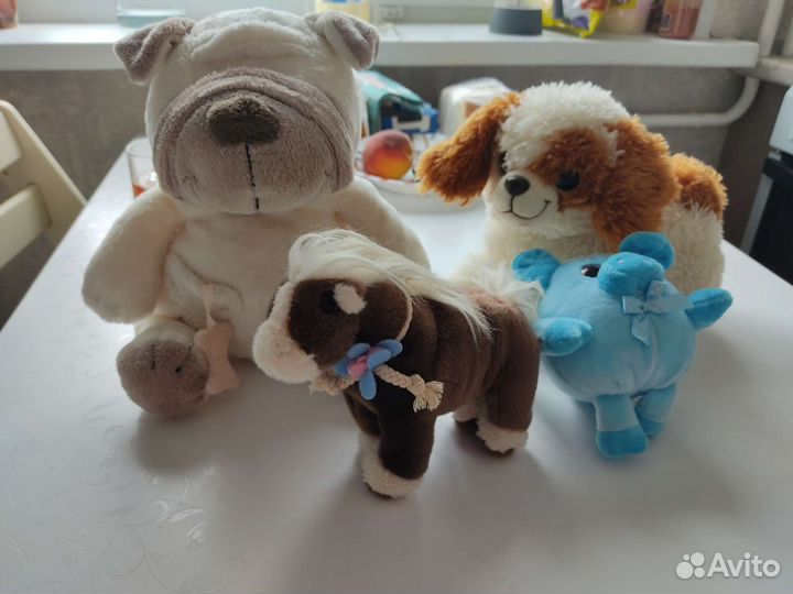 Мягкие игрушки пакетом