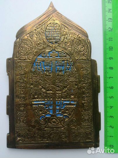 Меднолитая икона